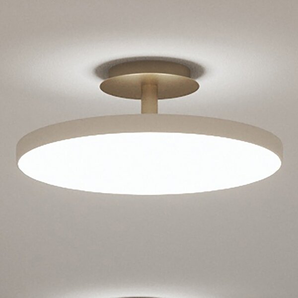 UMAGE plafonieră LED Asteria UP PLUS, alb perlat, Ø 43 cm CCT, reglabil, Bej, Camera de zi / sufragerie, Metal, Design
