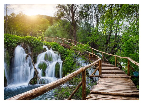 Tablou - Lacurile Plitvice (70x50 cm)