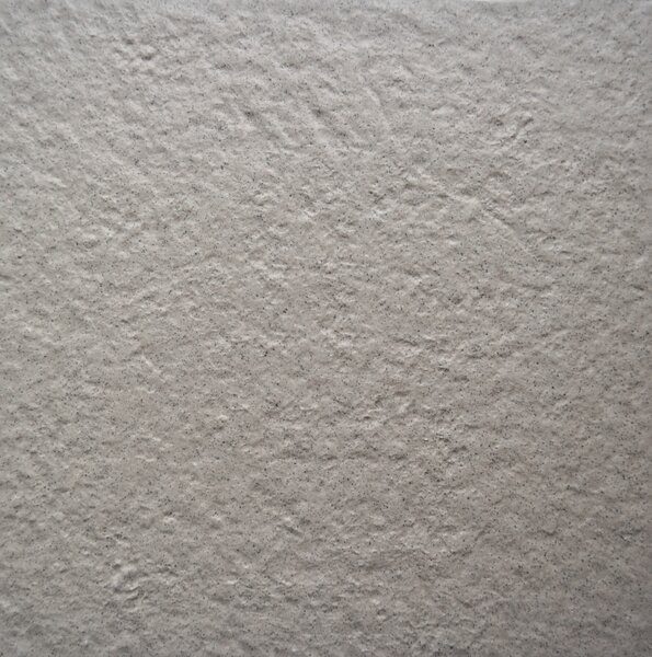 Gresie portelanata exterior Kai Ceramics Sandstone, bej deschis, aspect de beton, finisaj mat, patrata, grosime 8 mm, 33,3 x 33,3 cm