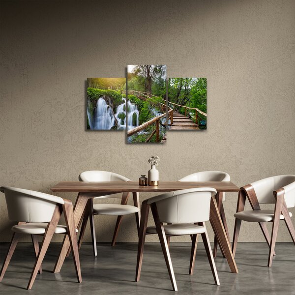Tablou - Lacurile Plitvice (90x60 cm)