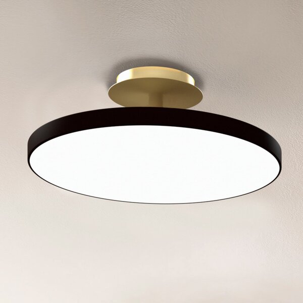 UMAGE Plafonieră LED Asteria UP PLUS, negru, Ø 31 cm, CCT, reglabil, Negru, Camera de zi / sufragerie, Metal, Design
