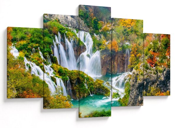 Tablou - Parcul Național Lacurile Plitvice (150x105 cm)