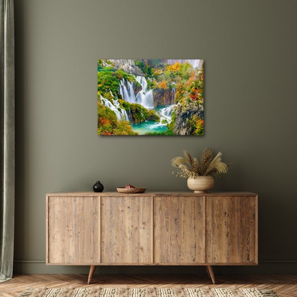 Tablou - Parcul Național Lacurile Plitvice (70x50 cm)