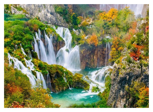 Tablou - Parcul Național Lacurile Plitvice (70x50 cm)