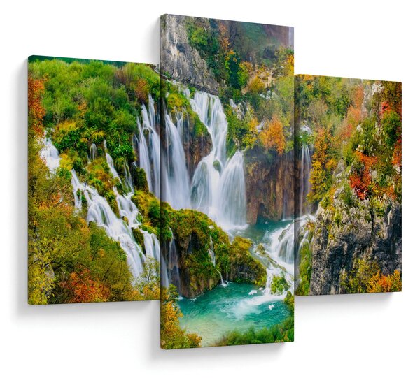 Tablou - Parcul Național Lacurile Plitvice (90x60 cm)