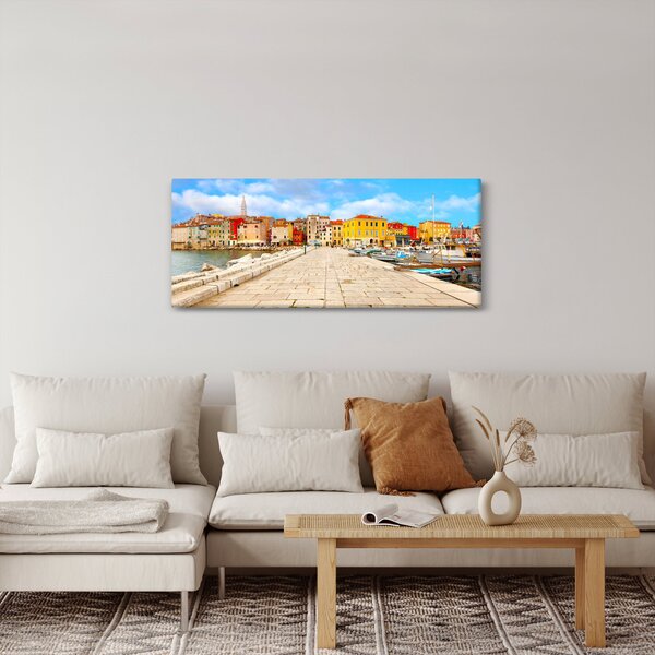 Tablou - Orașul Istrian vechi Poreč, Croația (120x50 cm)