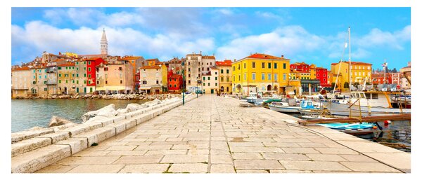 Tablou - Orașul Istrian vechi Poreč, Croația (120x50 cm)
