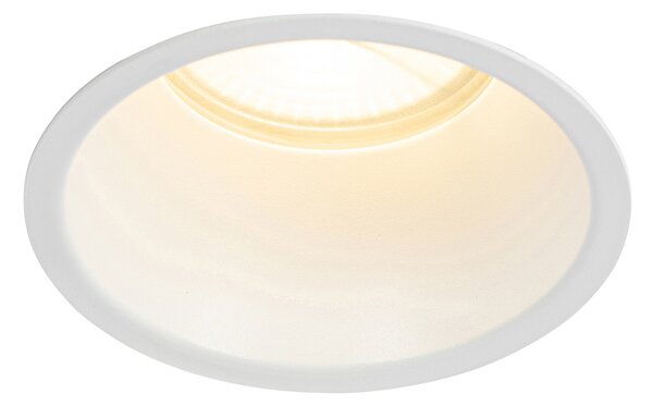 Spot încastrat inteligent alb IP44 incl. Wifi GU10 70mm - Dept