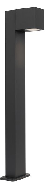 Lampă de exterior industrială cu picior gri închis 65 cm IP44 - Baleno