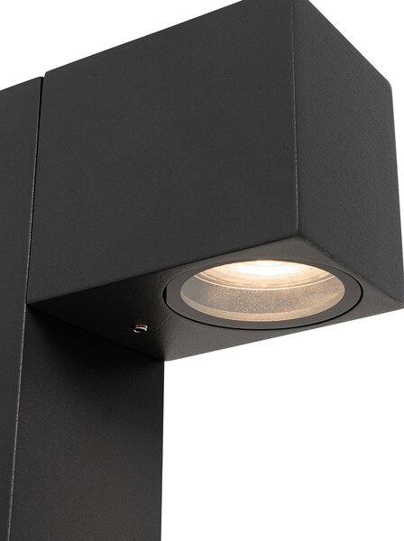 Lampă de exterior industrială în picioare antracit 30 cm IP44 - Baleno