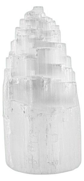 Wagner Life Lampa din selenit Eisberg, înălțime 16 - 20 cm, fără soclu, Transparent, Camera de zi / sufragerie, Piatră