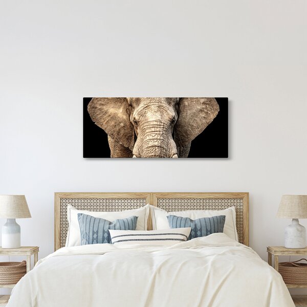 Tablou - Elefant african (120x50 cm)