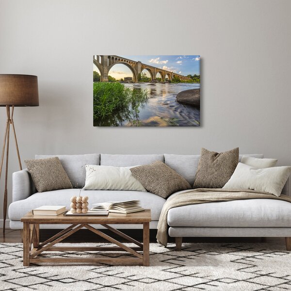 Tablou - Podul de cale ferată Richmond (90x60 cm)