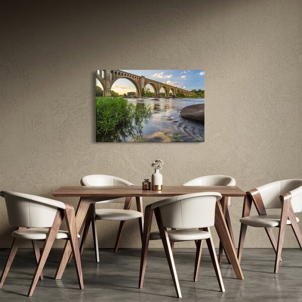 Tablou - Podul de cale ferată Richmond (90x60 cm)