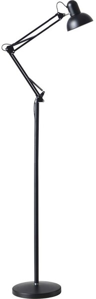 Lampadar flexibil AURIQ 1xE27/60W/230V 184 cm negru
