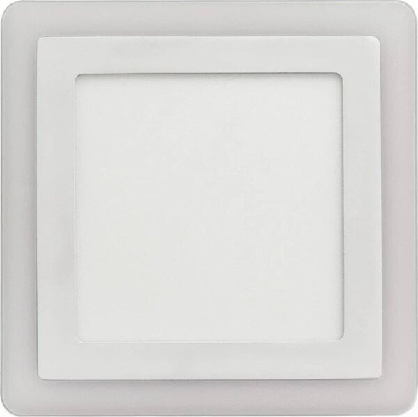 Corp de iluminat LED încastrat pentru baie APLED SQUARE DUO LED/16W/230V 19,5x19,5 cm alb