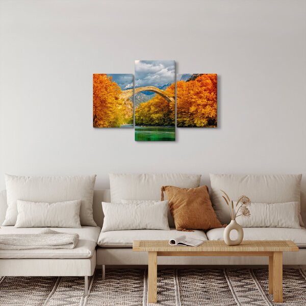 Tablou - Podul Konitsa (90x60 cm)