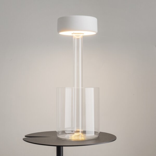 Maytoni MOD229TL-L3W3K1 - Lampă LED portabilă reglabilă 3W/5V alb/transparent