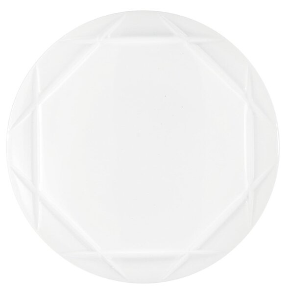 F.A.N. Europe Plafonieră LED Elixir, Ø 40 cm, alb, plastic, CCT, Alb, Camera de zi / sufragerie, Plastic, Modern