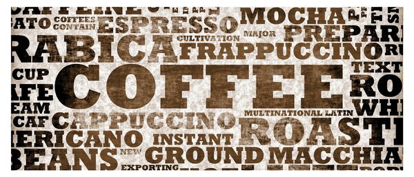 Tablou - Cafea (120x50 cm)