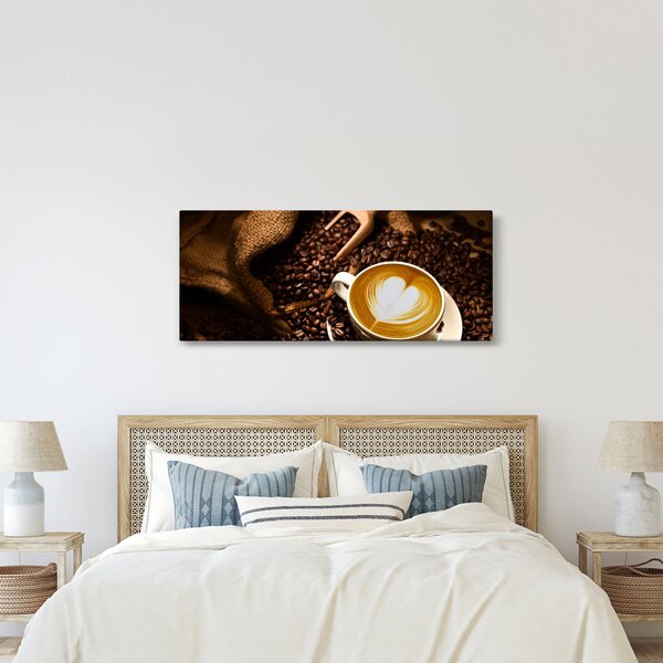 Tablou - O ceașcă de cafea (120x50 cm)