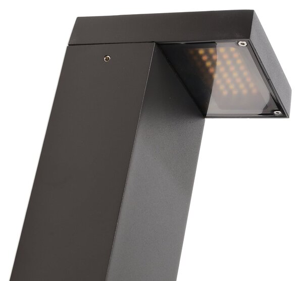 Deko-Light Bornă luminoasă LED Lerna 1000 gri închis Înălțime 100 cm 7,4 W CCT, Negru, Aluminiu, Modern