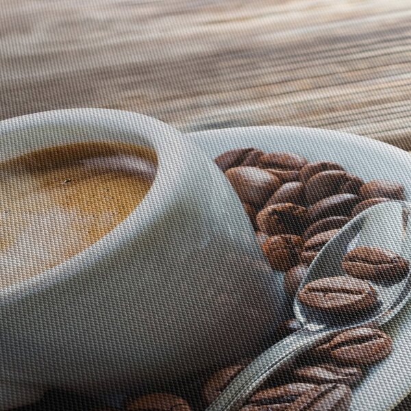 Tablou - Espresso (cu ceas) (90x30 cm)