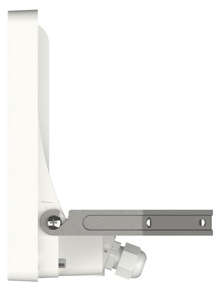 Theben Spot LED pentru exterior theLeda B100 dual, alb, IP65, Alb, Metal, Spot de perete