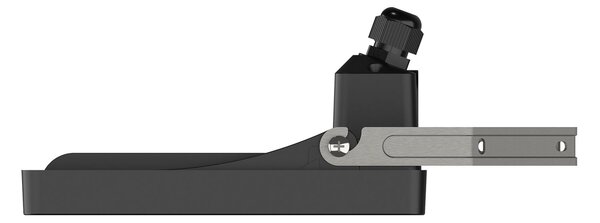 Theben Spot LED pentru exterior theLeda B100 dual, negru, Negru, Metal, Spot de perete