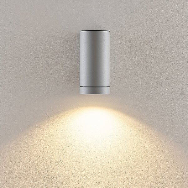 Deko-Light Lampă de exterior ShoreLine Pro Round, gri deschis, GU10, reglabil, Gri, Aluminiu, Modern