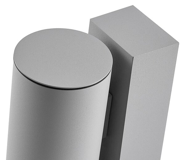 Deko-Light Lampă de exterior ShoreLine Pro Round, gri deschis, GU10, reglabil, Gri, Aluminiu, Modern