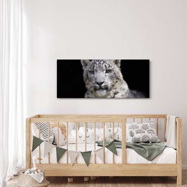 Tablou - Snow Leopard (120x50 cm)