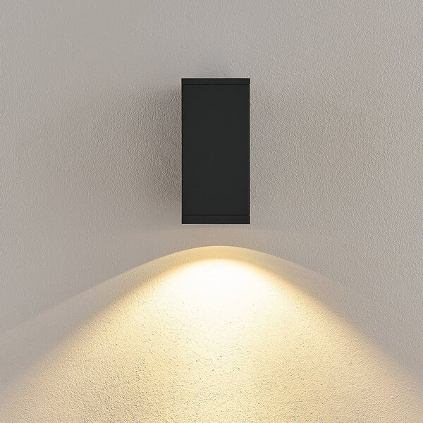 Deko-Light Lampă LED pentru exterior ShoreLine Pro Square, gri închis, 830/840, reglabil, Negru, Aluminiu, Modern