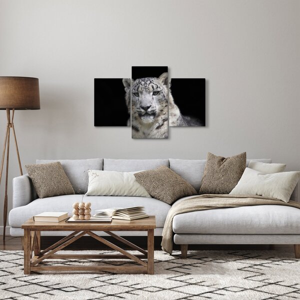 Tablou - Snow Leopard (90x60 cm)
