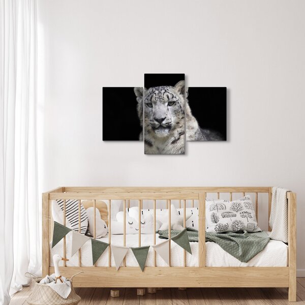 Tablou - Snow Leopard (90x60 cm)