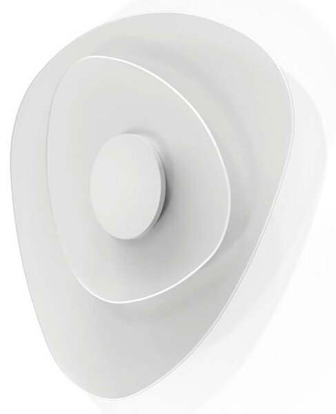 Linea Light Aplică LED Joint_W, ovală, 58 cm, albă, metal, reglabil, Alb, Camera de zi / sufragerie, Metal, Modern