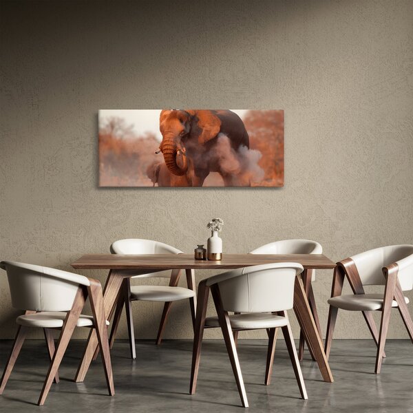 Tablou - Marele elefant african (120x50 cm)
