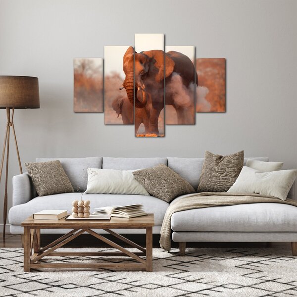 Tablou - Marele elefant african (150x105 cm)