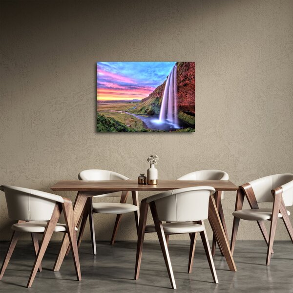 Tablou - Cascada Seljalandsfoss (70x50 cm)