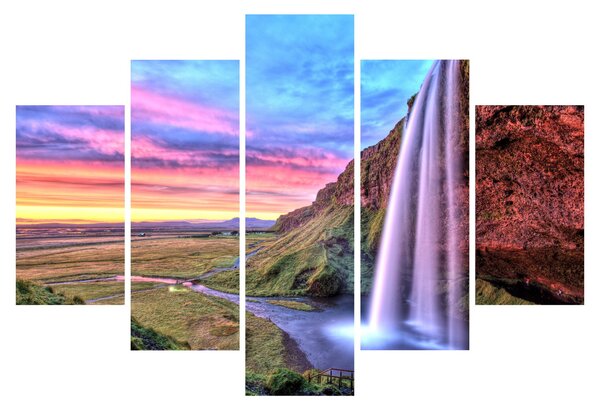 Tablou - Cascada Seljalandsfoss (150x105 cm)