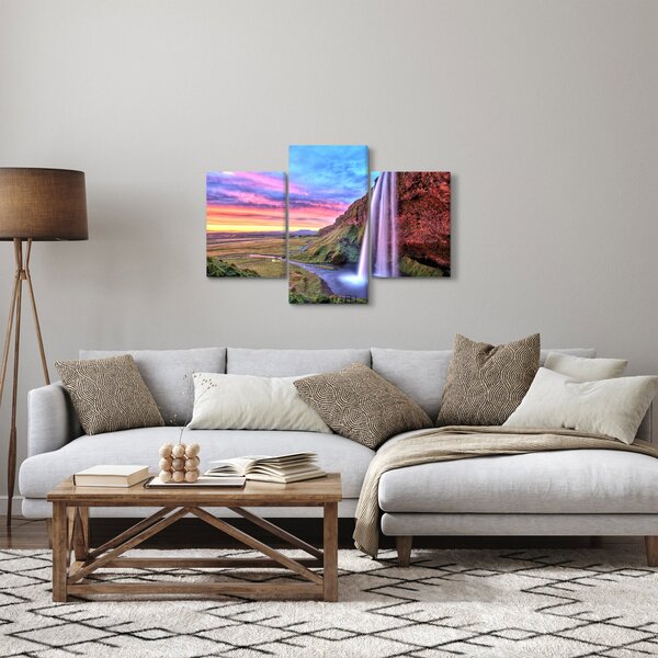 Tablou - Cascada Seljalandsfoss (90x60 cm)