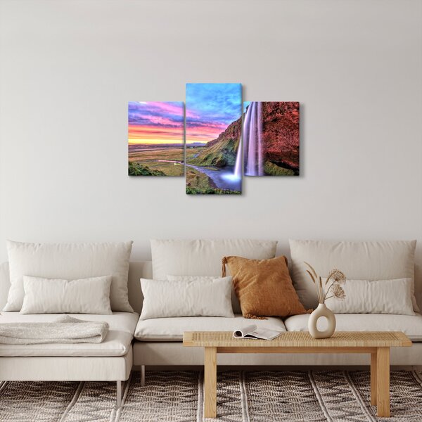Tablou - Cascada Seljalandsfoss (90x60 cm)