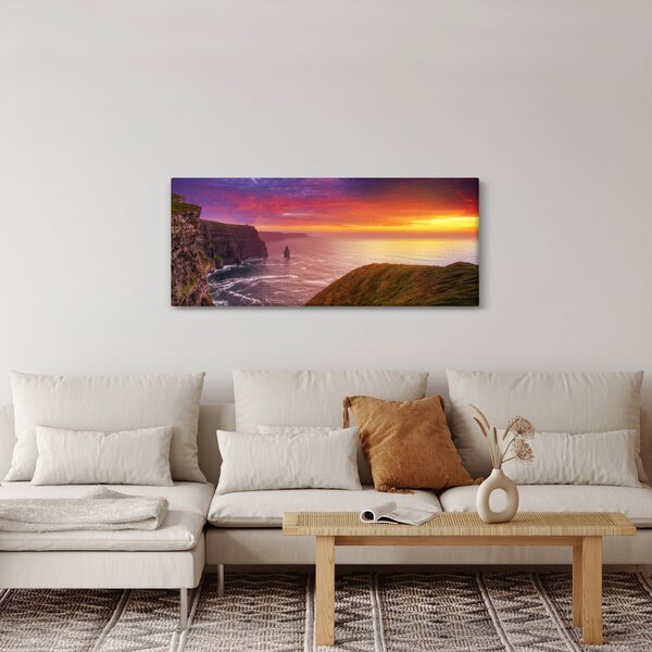 Tablou - Stâncile din Moher (120x50 cm)