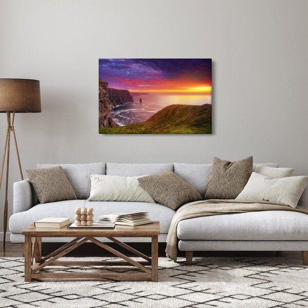 Tablou - Stâncile din Moher (90x60 cm)