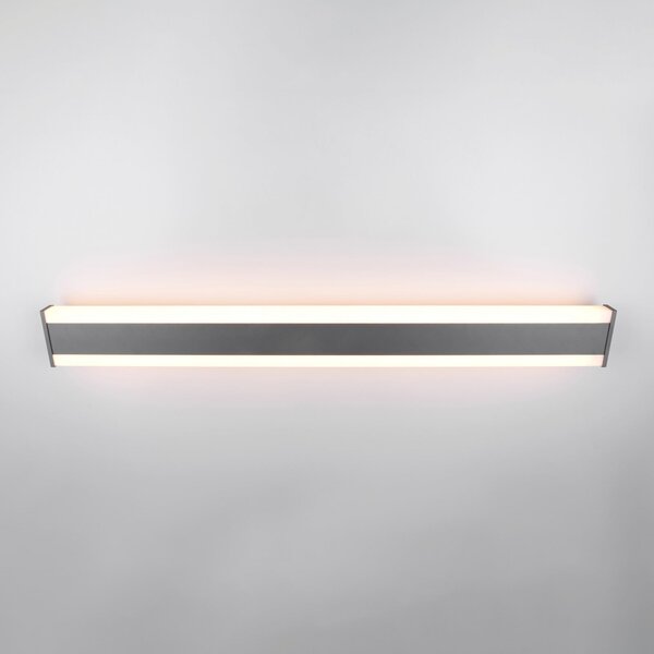 Trio Lighting Lampă LED pentru exterior DAWSON, 100 cm antracit IP54 CCT sus/jos, Negru, Aluminiu, Modern, Perete unghiular