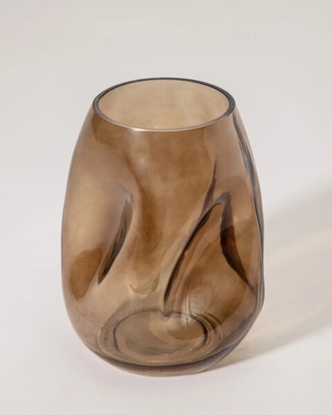 Vază Bronze Wave I 13x13x18 cm