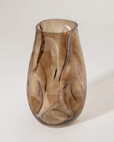 Vază Bronze Wave II 13x13x26 cm