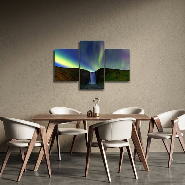 Tablou - Aurora Boreală în Islanda (90x60 cm)