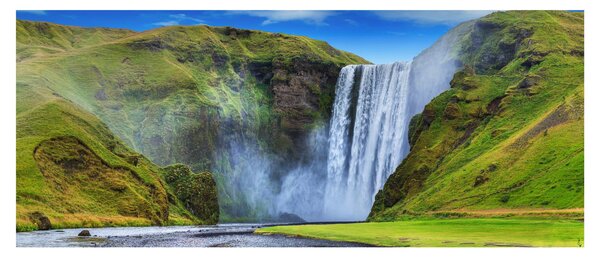 Tablou - Cascada Seljalandsfoss (120x50 cm)