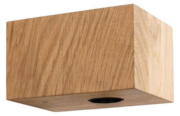 SEGULA Segula Aplică de perete Cozy, stejar uleiat, formă cubică, E27, reglabil, Lemn, Camera de zi / sufragerie, Lemn, Priză de perete top